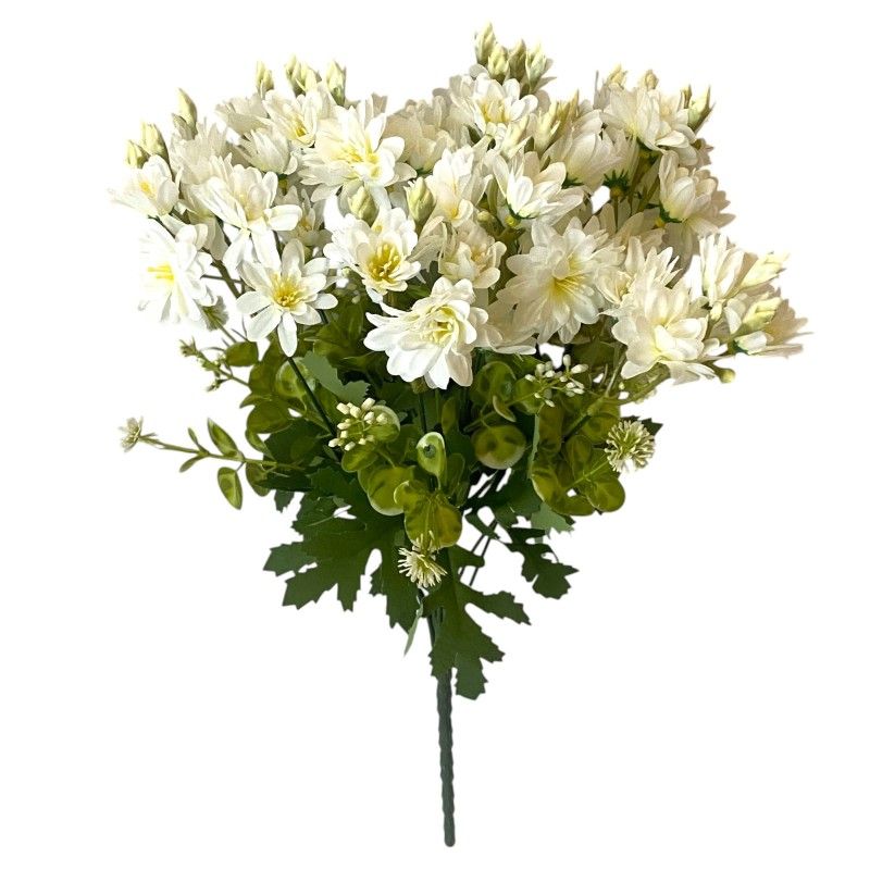 Aprófejű krizantém csokor x12 42cm Aprófejű krizantém csokor x12 42cm