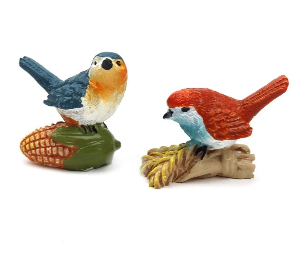 Csomagos őszi madár figura - kukoricás - 2 féle Csomagos őszi madár figura - kukoricás - 2 féle