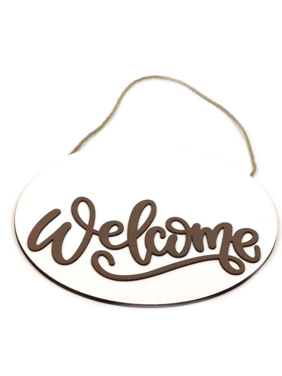 Kerek kopogtató tábla Welcome - 3 színben Kerek kopogtató tábla Welcome - 3 színben