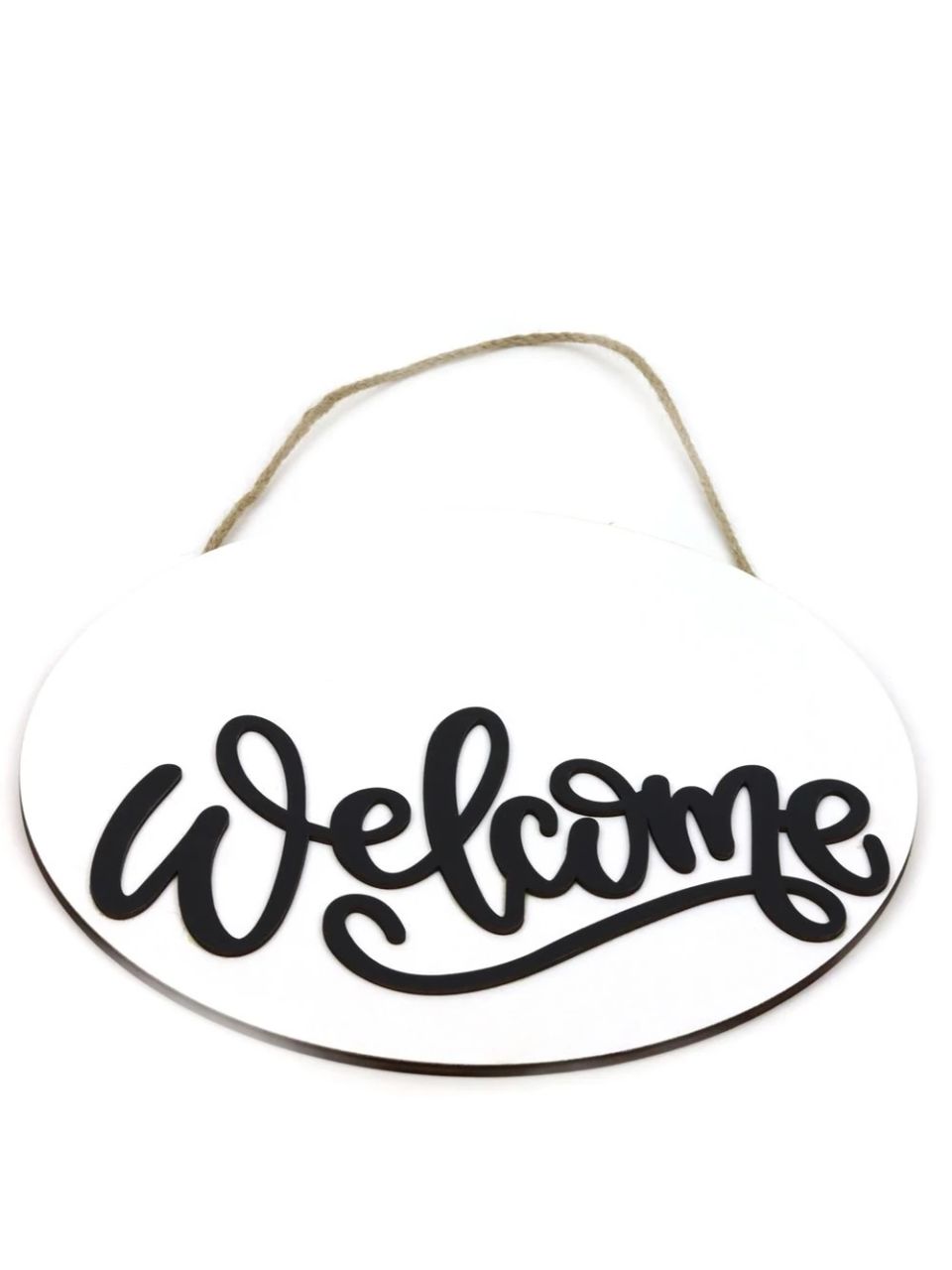Kerek kopogtató tábla Welcome - 3 színben Kerek kopogtató tábla Welcome - 3 színben