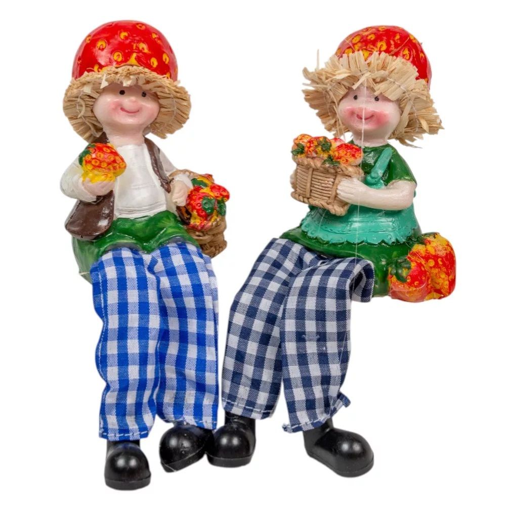 Lógólábú eper sapis gyerek poly M9cm - 2 féle Lógólábú eper sapis gyerek poly M9cm - 2 féle