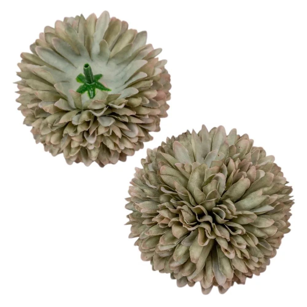Krizantém virágfej D6,5cm- 8 színben Krizantém virágfej D6,5cm- 8 színben