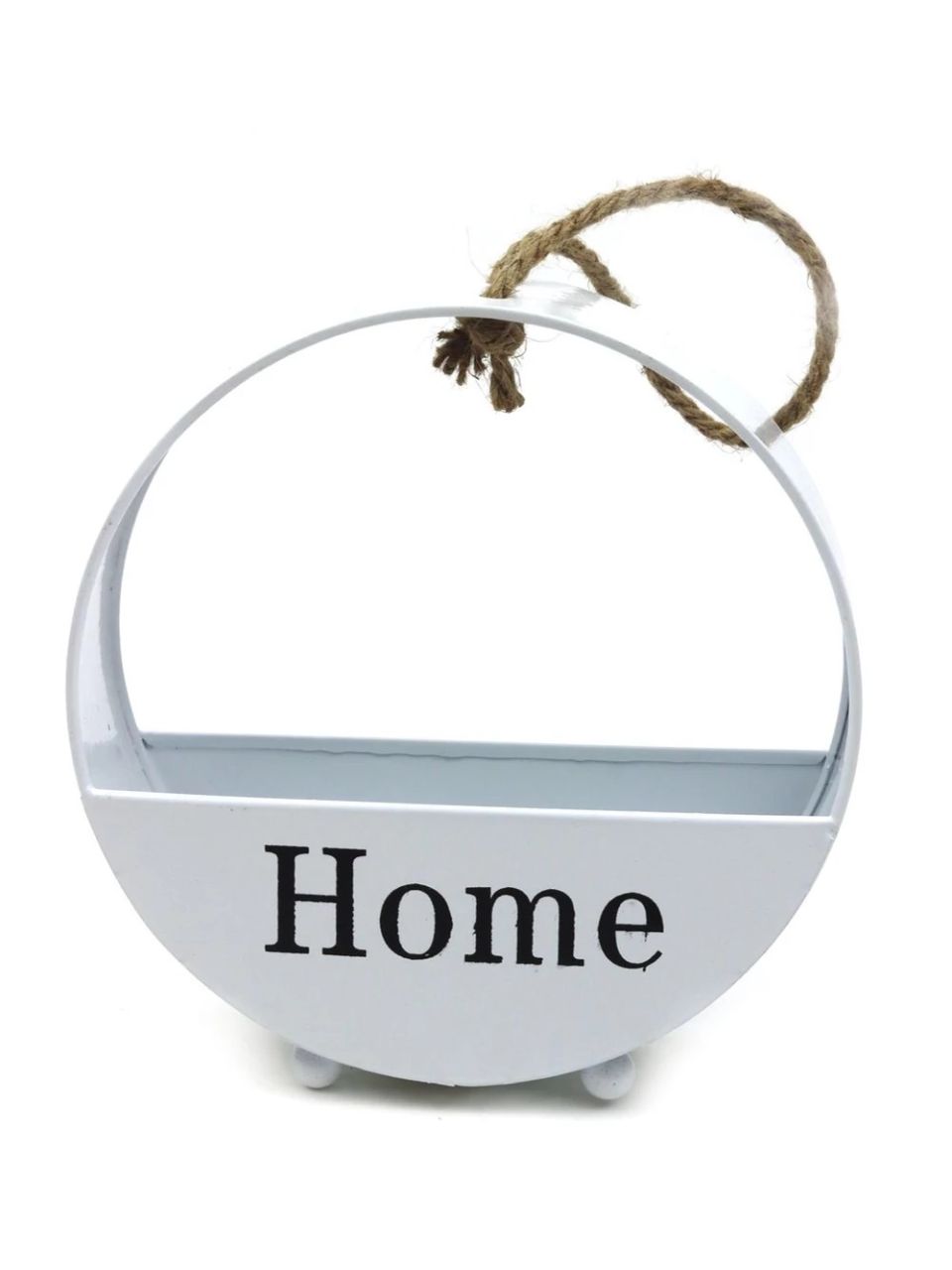 Kerek fémtartó HOME - 2 színben Kerek fémtartó HOME - 2 színben