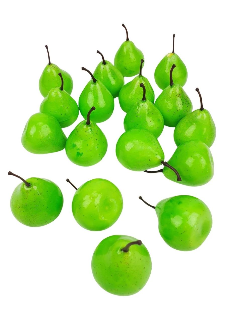 Mű körte 4,5 cm 18 db / csomag - 2 színben 