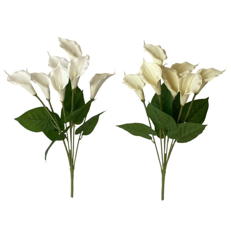 Polifoam kála csokor x7 58cm - 4 színben Polifoam kála csokor x7 58cm - 4 színben