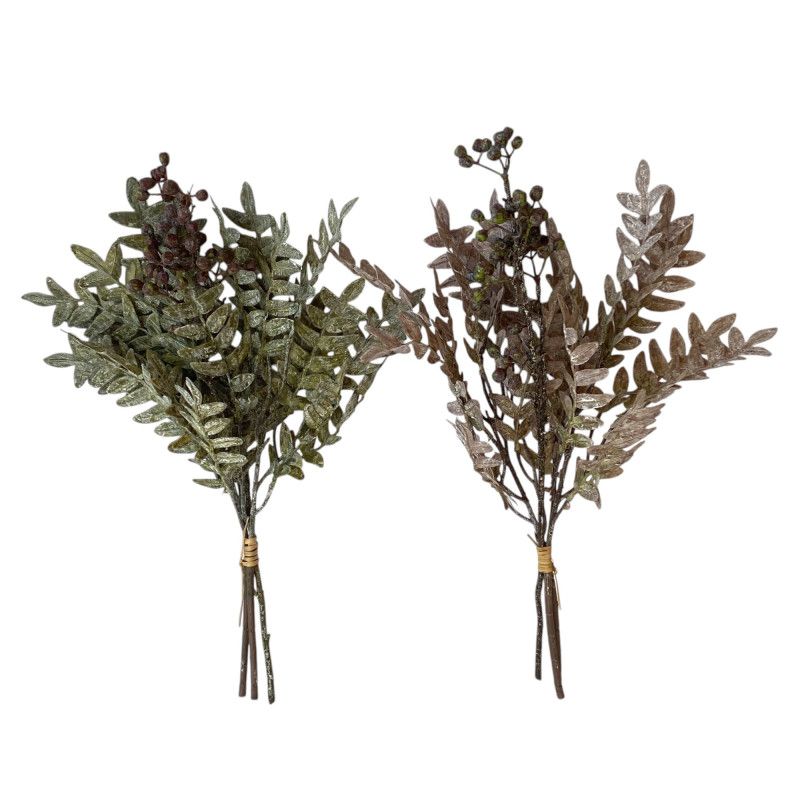 Ovális levelű kötegelt bokor x3 50cm - 4 színben
