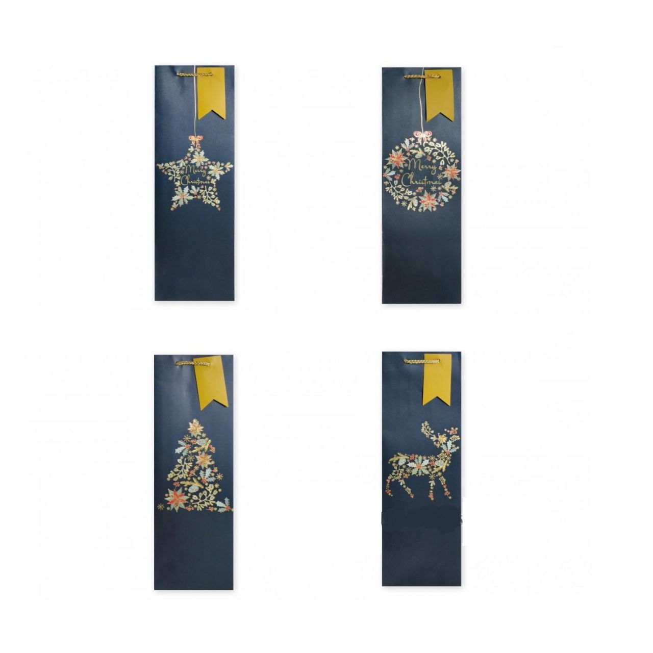 Ital tasak karácsonyi 12x35x9cm - Több féle mintával