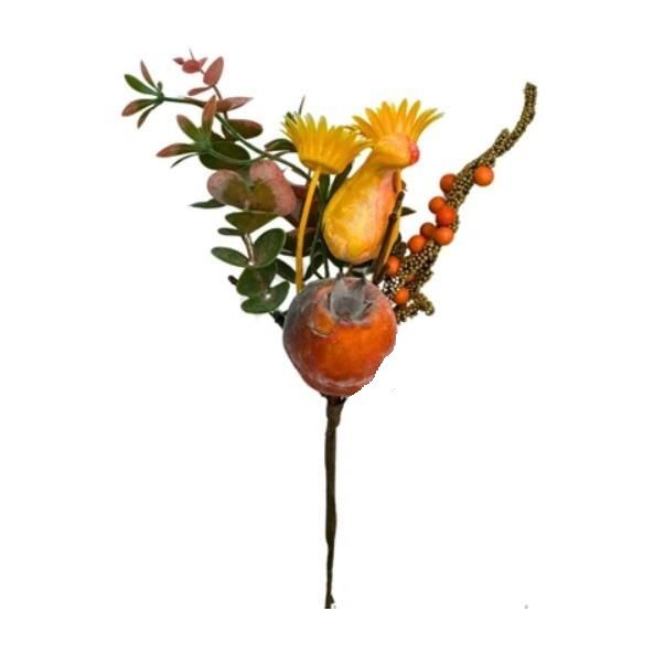 Őszi dekor ág 25cm