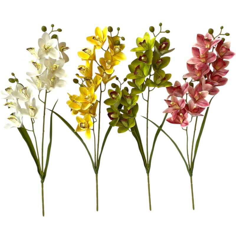 Szálas orchidea 58cm - 4 színben Szálas orchidea 58cm - 4 színben