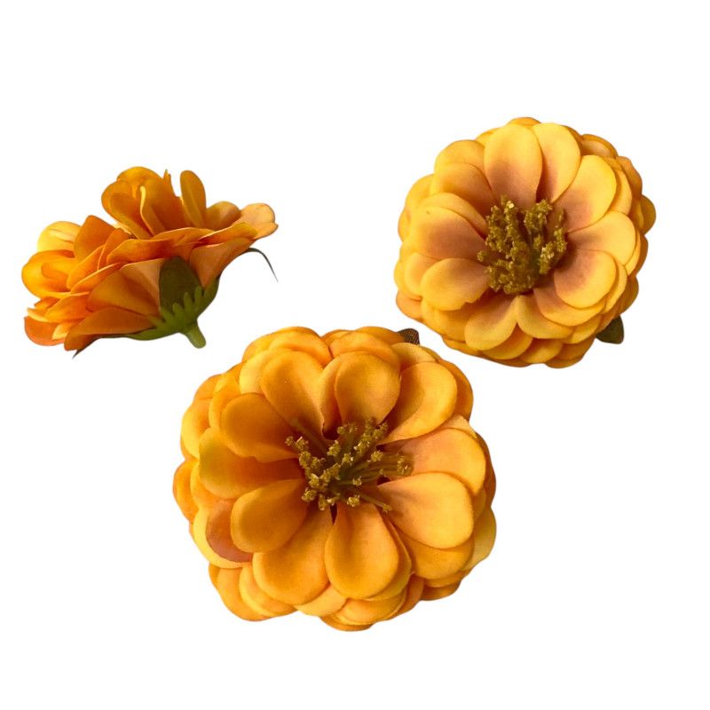 Cínea fej 7cm 12db/csomag - 5 színben Cínea fej 7cm 12db/csomag - 5 színben