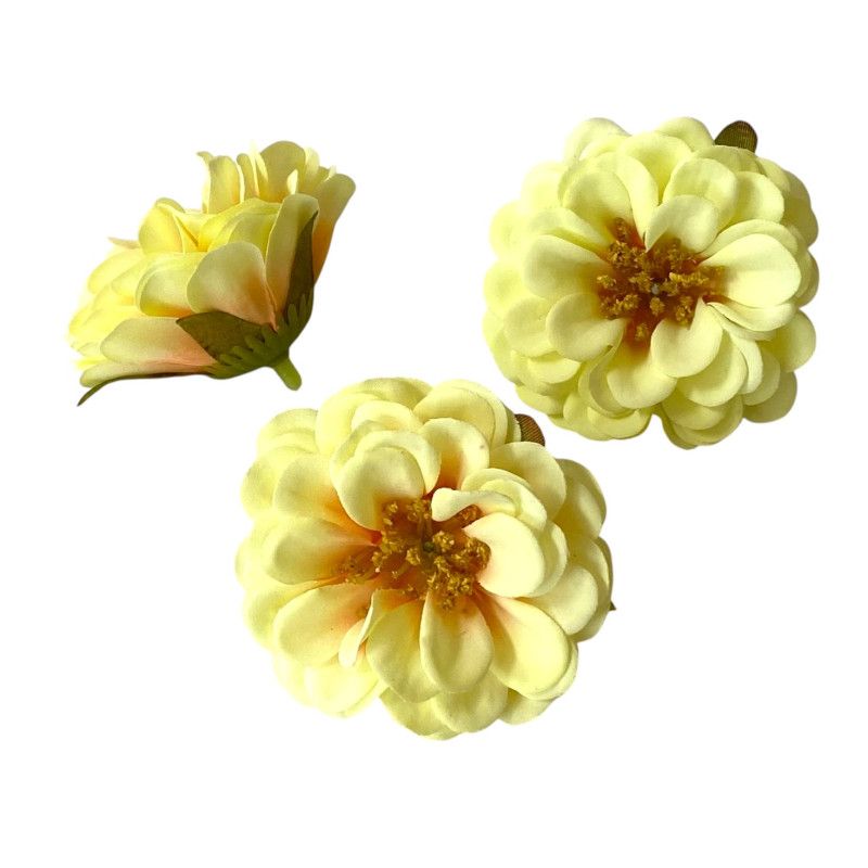 Cínea fej 7cm 12db/csomag - 5 színben Cínea fej 7cm 12db/csomag - 5 színben