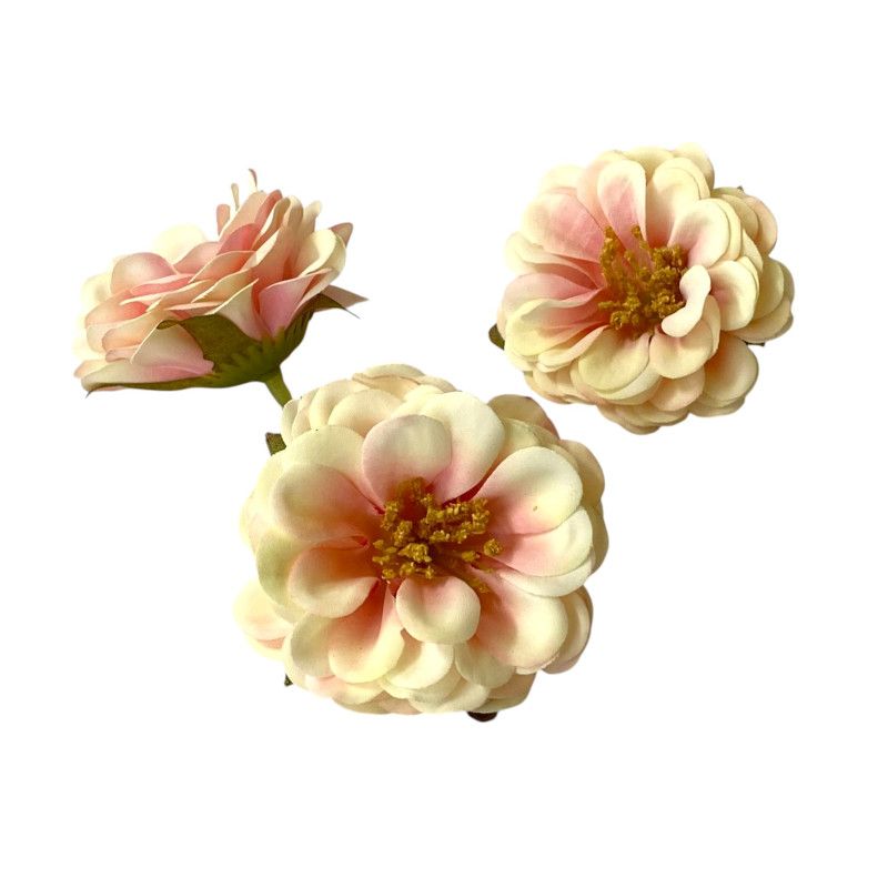 Cínea fej 7cm 12db/csomag - 5 színben Cínea fej 7cm 12db/csomag - 5 színben