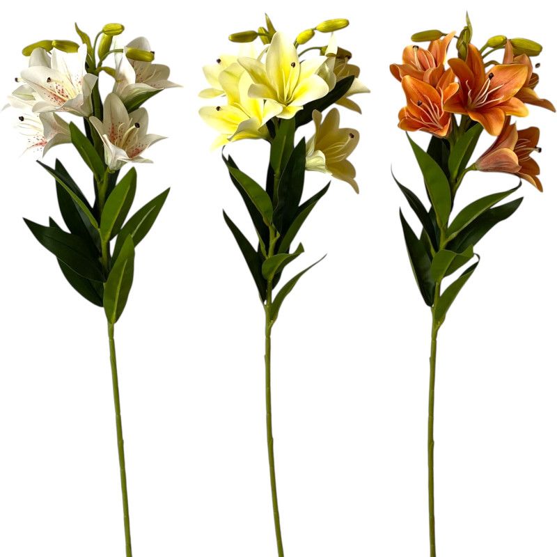 Liliom ág 75cm - 6 színben