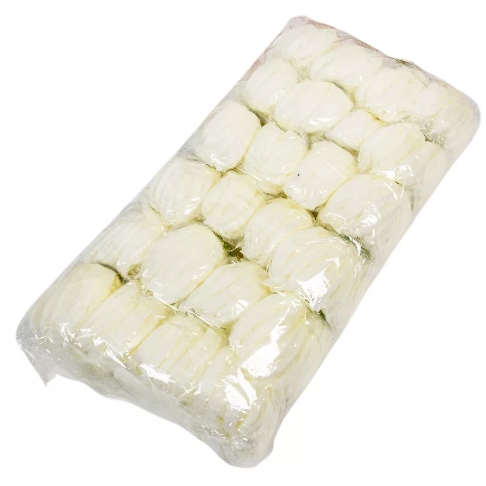 Krizantém virágfej krém D18cm