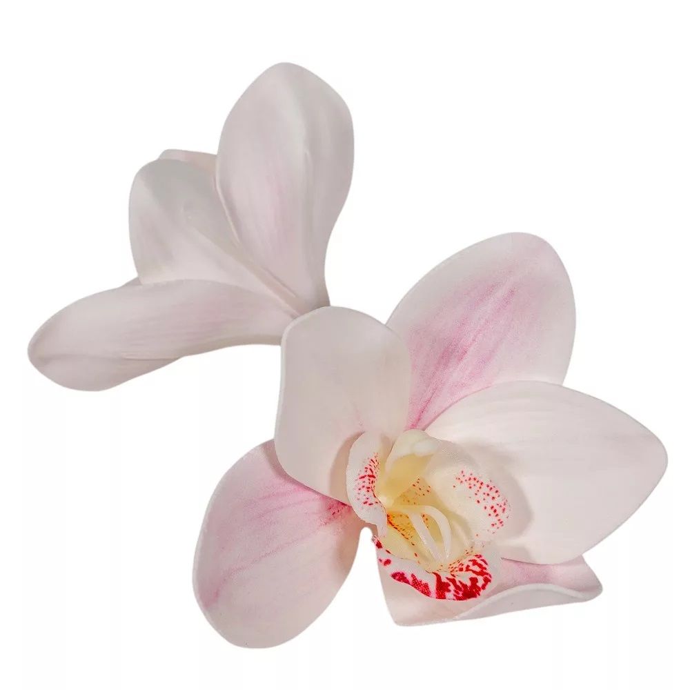 Polifoam orchidea virágfej 10 cm – 24 db/csomag – többféle Polifoam orchidea virágfej 10 cm – 24 db/csomag – többféle