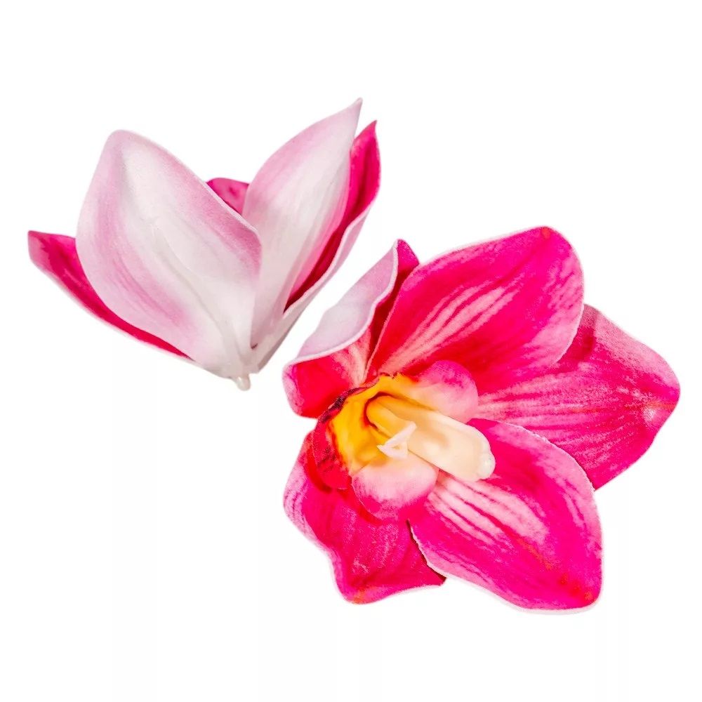 Polifoam orchidea virágfej 10 cm – 24 db/csomag – többféle Polifoam orchidea virágfej 10 cm – 24 db/csomag – többféle