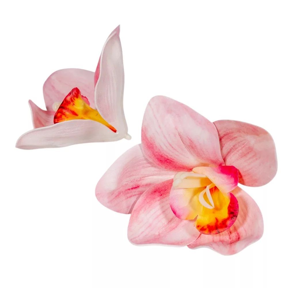 Polifoam orchidea virágfej 10 cm – 24 db/csomag – többféle Polifoam orchidea virágfej 10 cm – 24 db/csomag – többféle