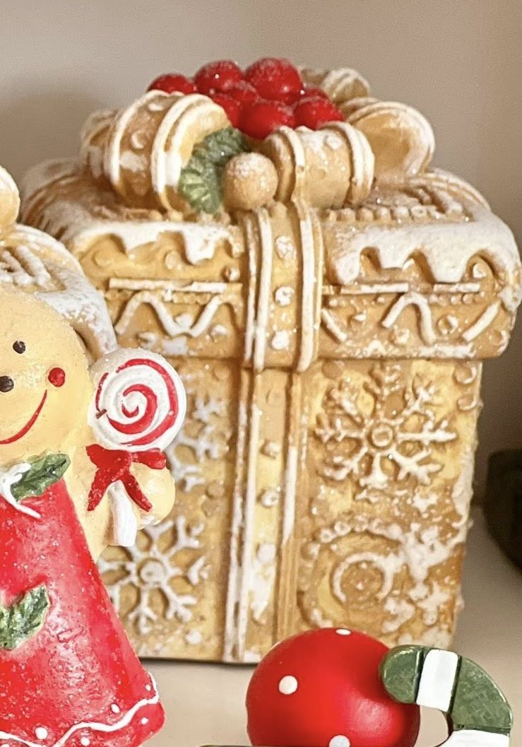 3D-s gipsz mézeskalács ajándékdoboz 3D-s gipsz mézeskalács ajándékdoboz