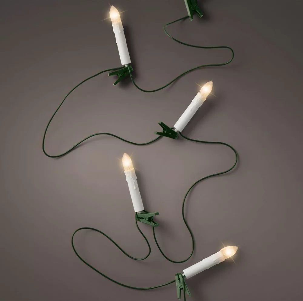 Retro Gyertya fényfüzér - Több méretben Retro Gyertya fényfüzér - Több méretben