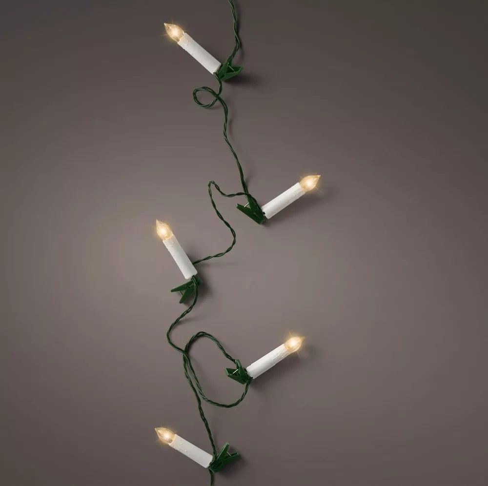 Retro Gyertya fényfüzér - Több méretben Retro Gyertya fényfüzér - Több méretben