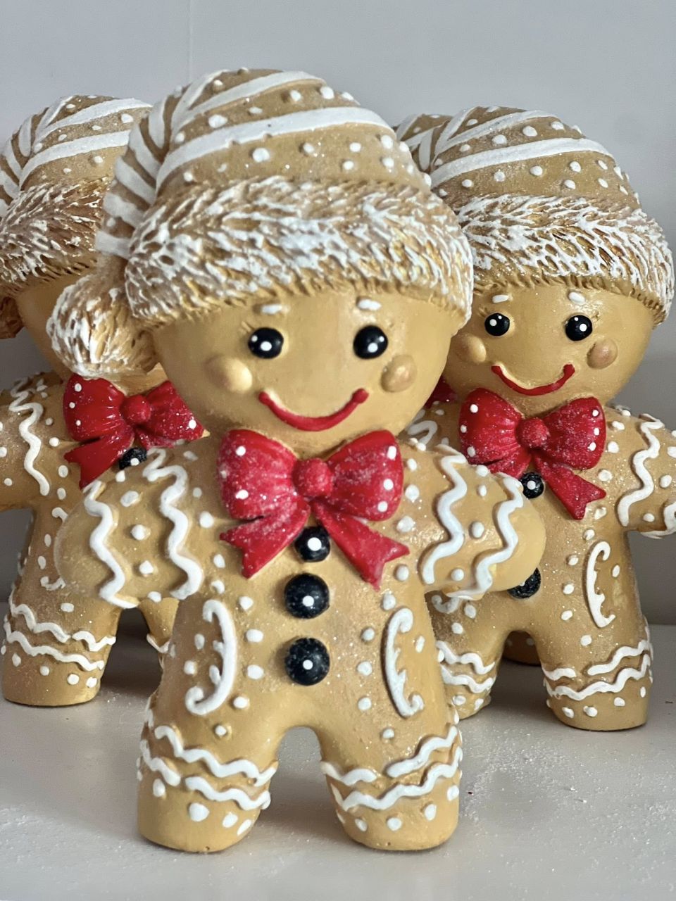 Gipsz mézeskalács sapkás figura Gipsz mézeskalács sapkás figura