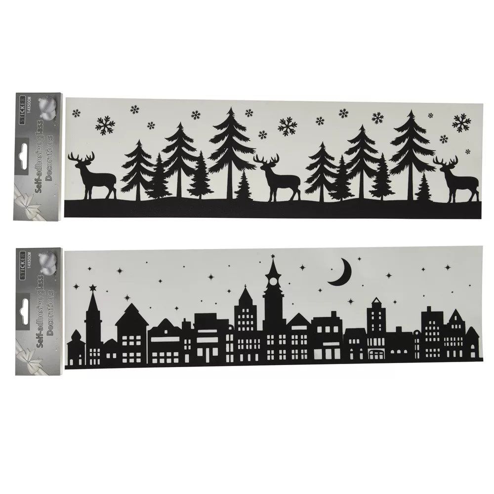 Ablak matrica 50x14cm - 2 féle Ablak matrica 50x14cm - 2 féle