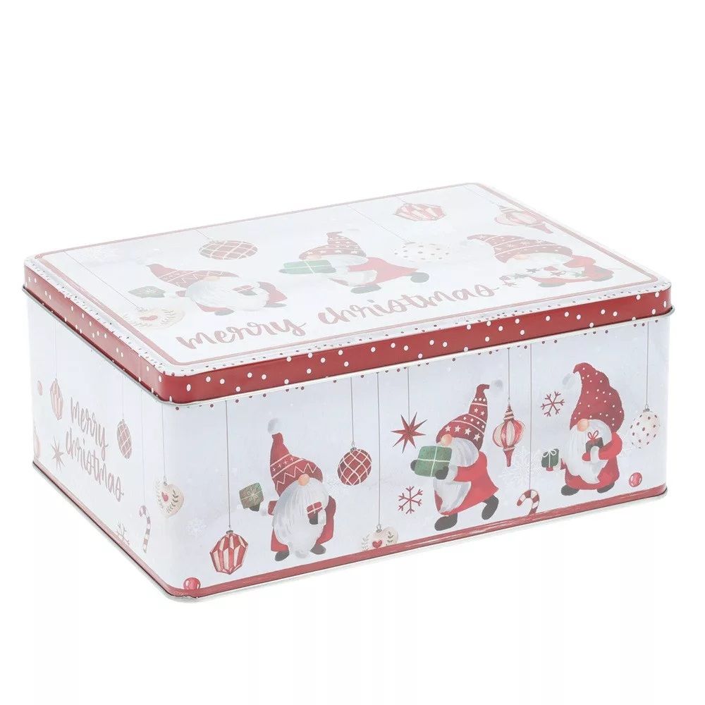Doboz karácsonyi mintával M7x18x10cm Doboz karácsonyi mintával M7x18x10cm