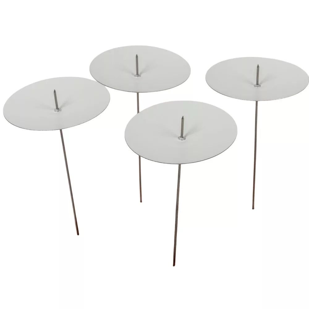 Gyertyatüske nagy tányéros D8x15cm 4db-os Gyertyatüske nagy tányéros D8x15cm 4db-os