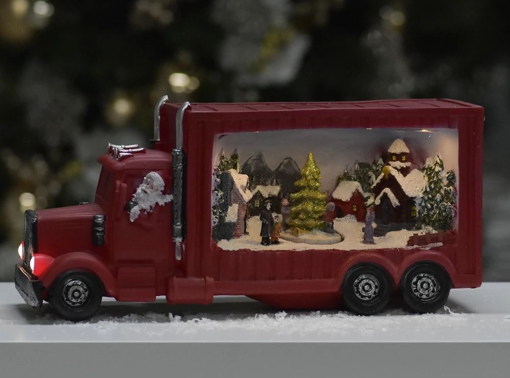 Karácsonyi kamion világítós Karácsonyi kamion világítós