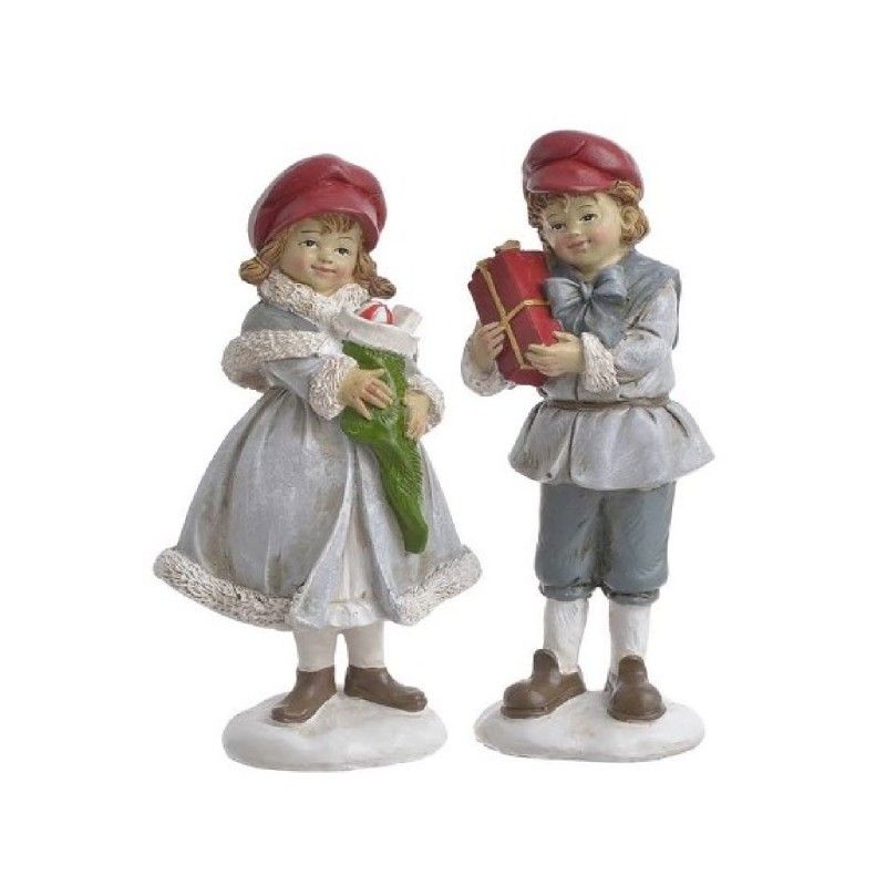 Gyerek ajándékkal poly 14,5cm- 2 féle