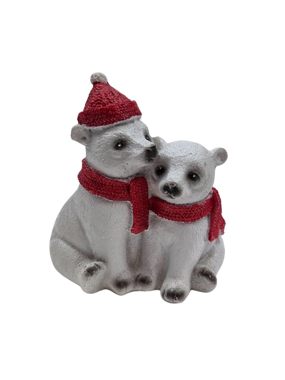 Piros sálas jegesmaci pár Piros sálas jegesmaci pár