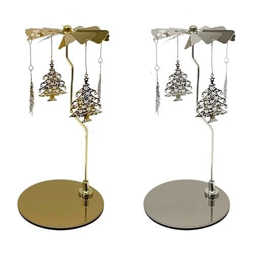 Mécsestartó forgó 11 x 20 cm - 2 féle 2 színben