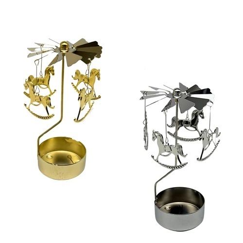 Mécsestartó forgó 4,5 x 12 cm - 3 féle 2 színben