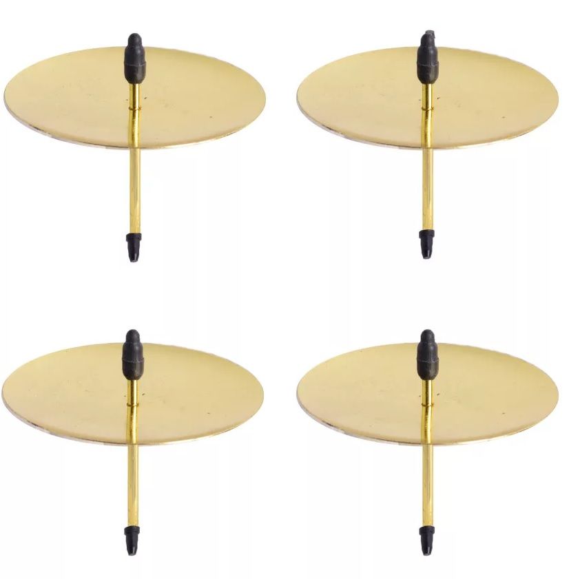 Gyertyatüske 5,5 cm 4 db / csomag - 2 színben 