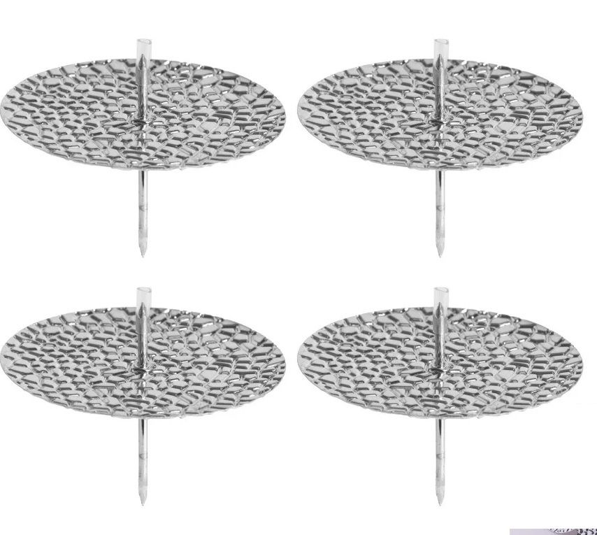 Gyertyatüske rücskös 6 cm 4 db / csomag - 2 színben