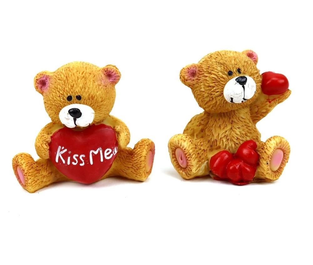 Ülő maci figura KISS ME -2 féle