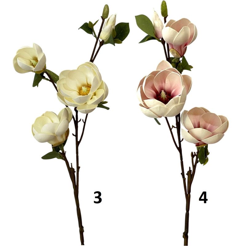 Magnólia ág polifoam 90cm - 6 színben