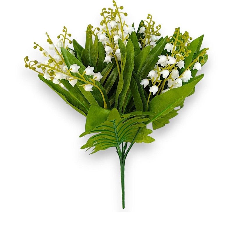 Gyöngyvirág csokor x7 33cm