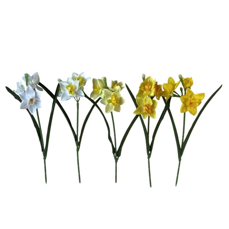 Szálas nárcisz 38cm - 6 színben Szálas nárcisz 38cm - 6 színben