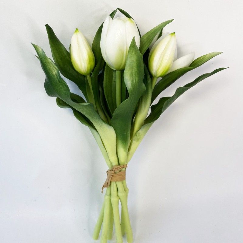 Tulipán kötegelt csokor x7 30cm - 6 színben Tulipán kötegelt csokor x7 30cm - 6 színben