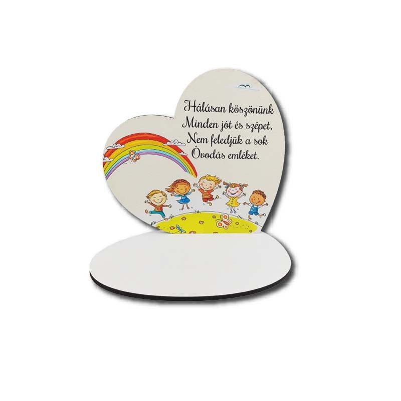 Kis talpas fa szív ballagásra - Hálásan köszönjük...