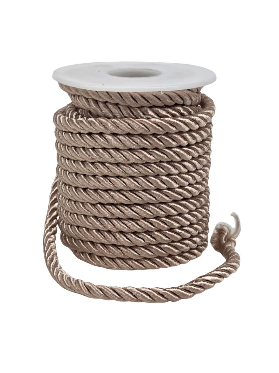 Sodrott dekorációs zsinór 5 mm × 9 m – 6 színben