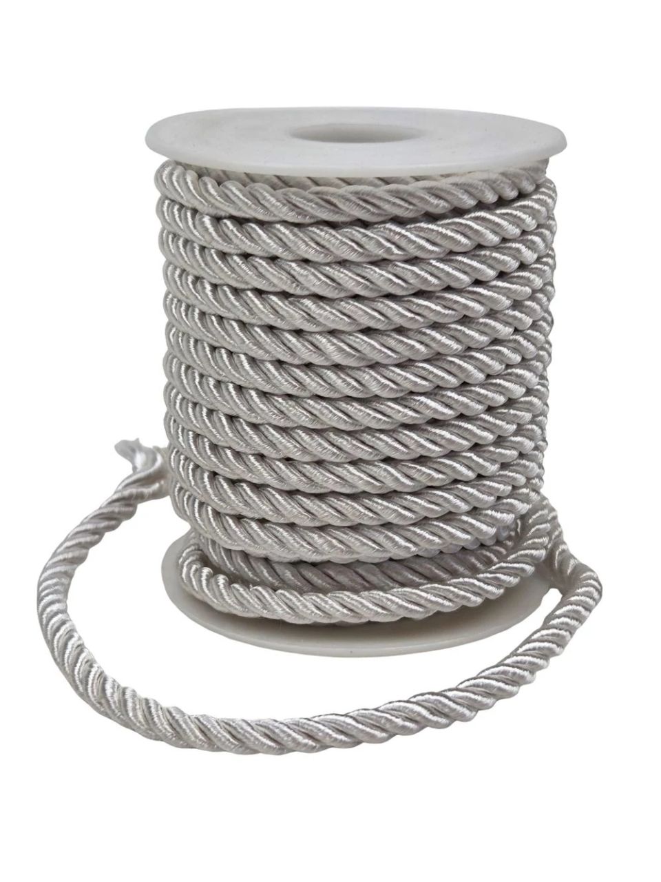 Sodrott dekorációs zsinór 5 mm × 9 m – 6 színben
