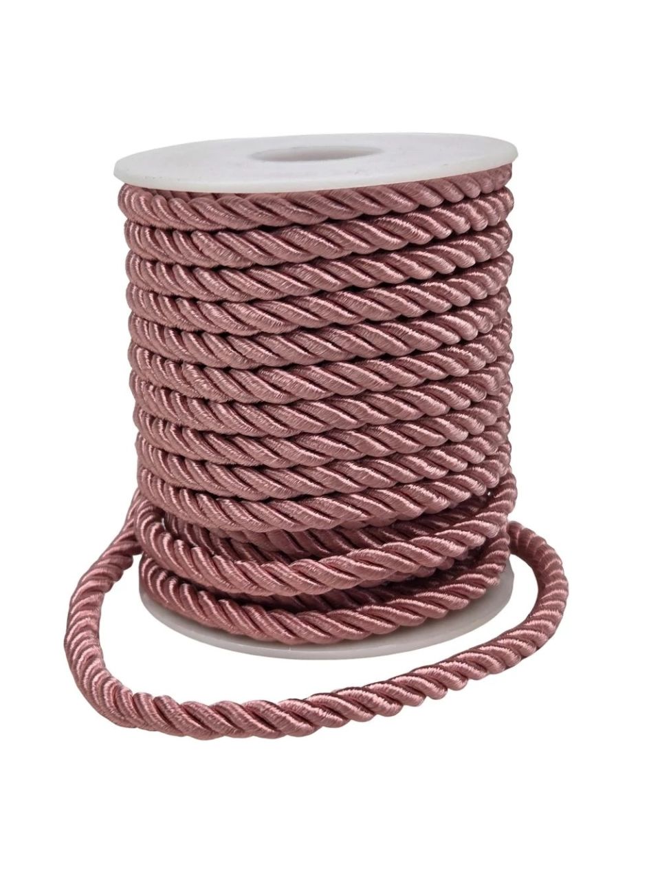 Sodrott dekorációs zsinór 5 mm × 9 m – 6 színben