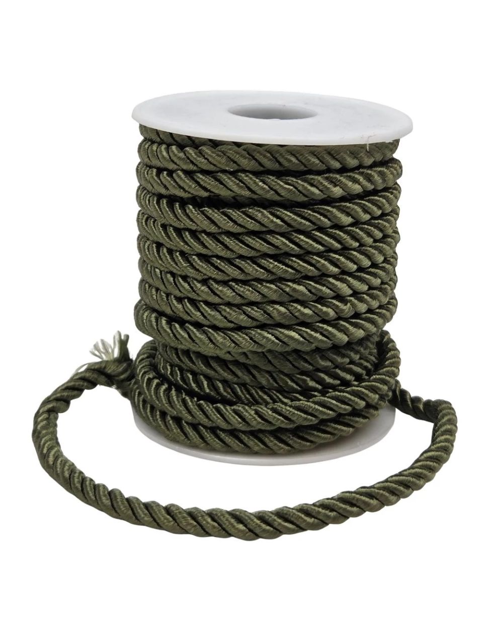 Sodrott dekorációs zsinór 5 mm × 9 m – 6 színben