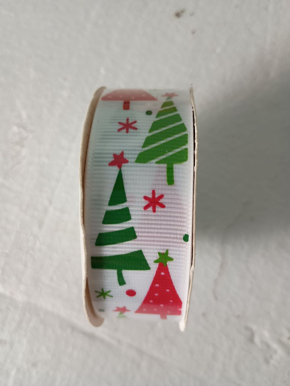 Fenyőfa mintás ripsz szalag