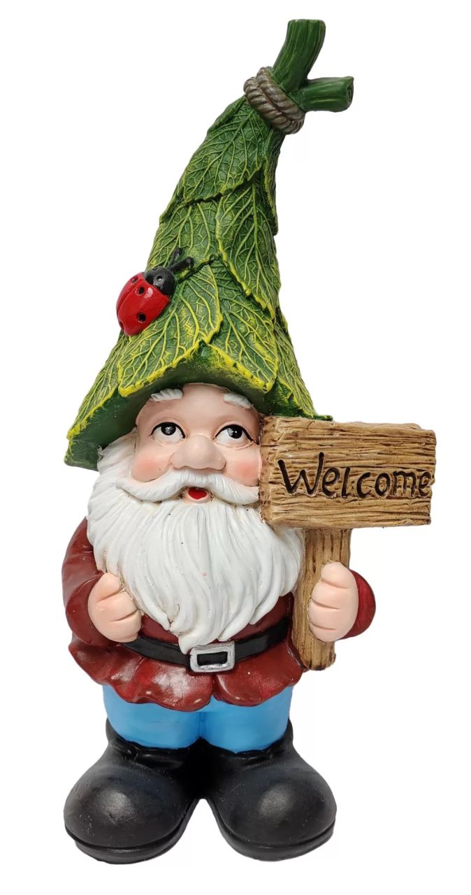 Polirezin kültéri törpe táblával 36 cm