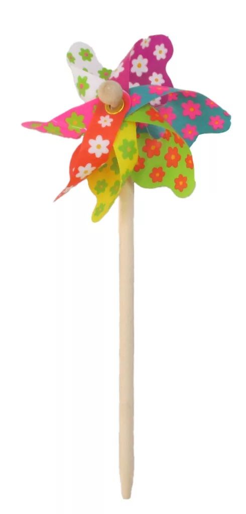 Műanyag szélforgó - 2 színben 3 méretben