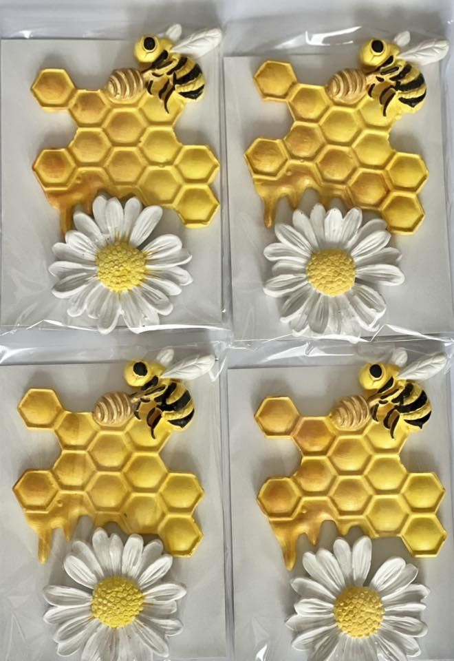 Gipsz méhecske virággal csommag