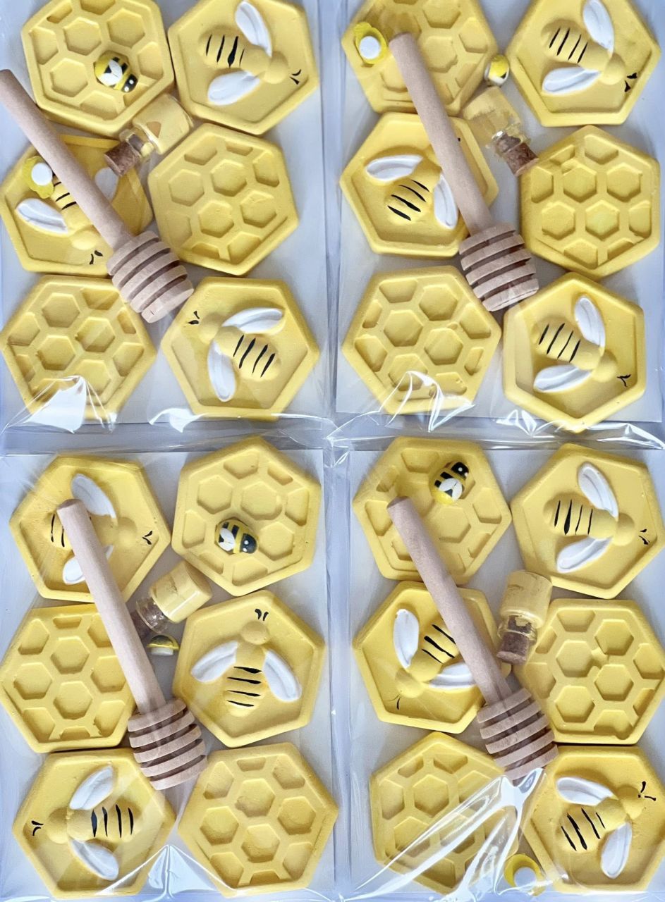 Gipsz mézes csomag léppel